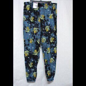 Star Wars The Mandalorian Men's 2XL 44-46 Sleep Jogger Pants With Pockets